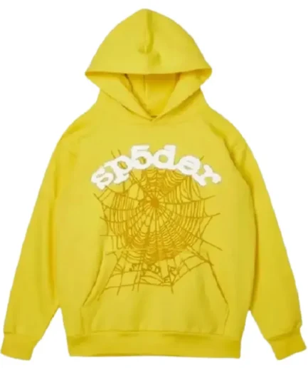 Spider Worldwide Yellow Hoodies